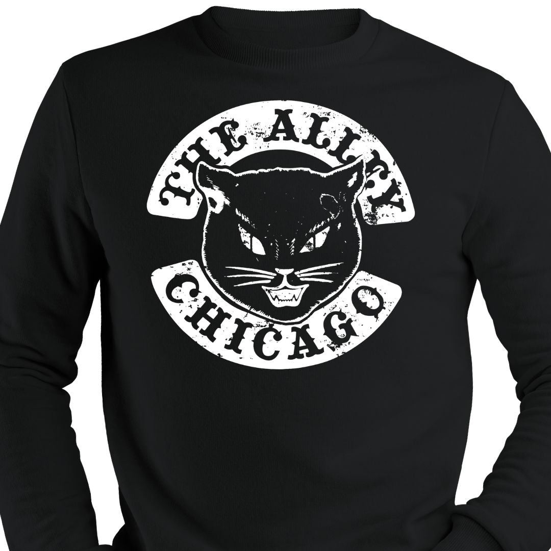 Black Cat Crewneck Sweatshirt