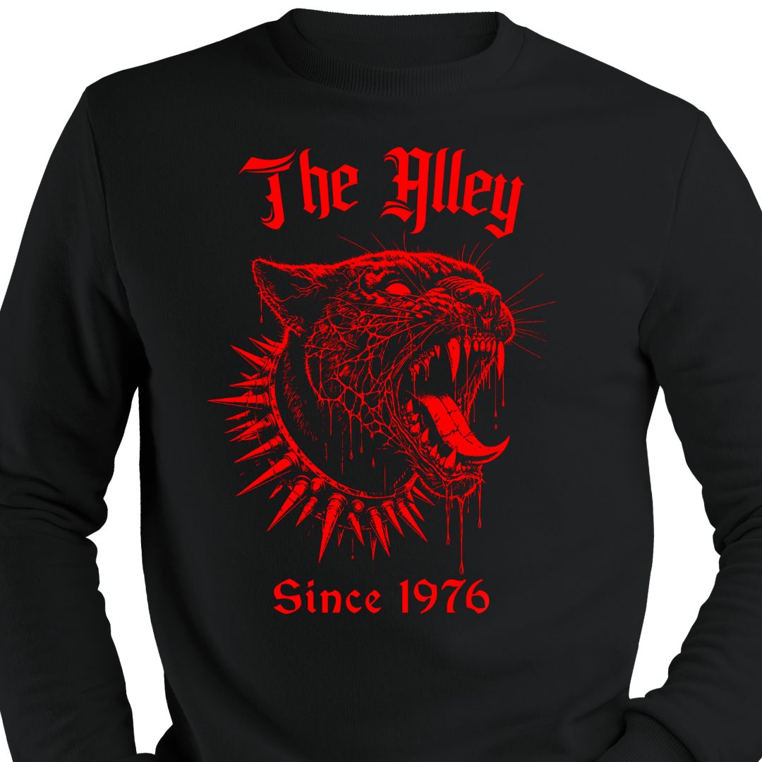 Roaring Blood Panther Crewneck Sweatshirt