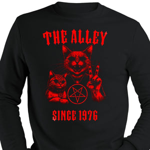 Satanic Kitten Crewneck Sweatshirt