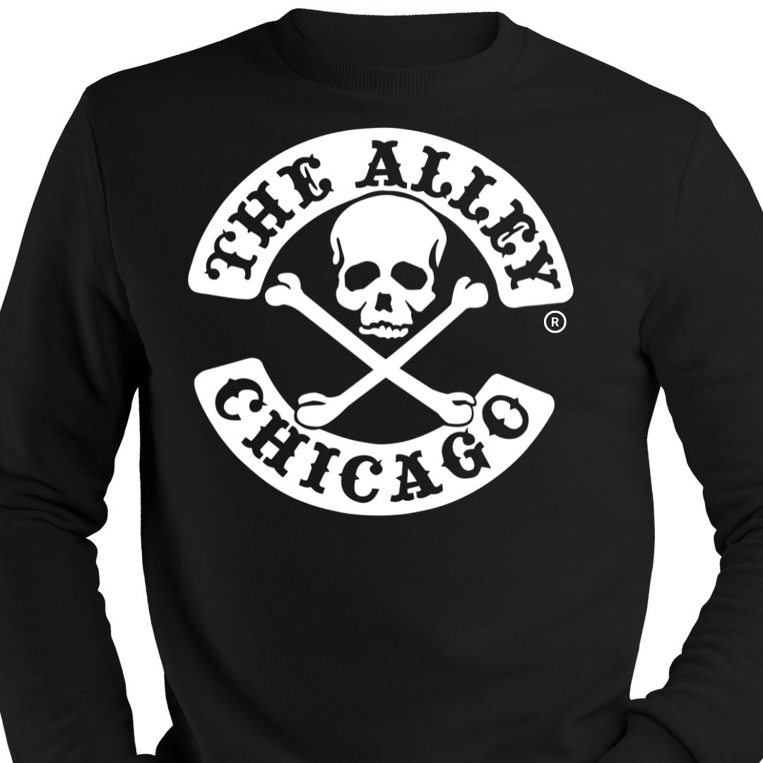 Classic Alley Logo Crewneck Sweatshirt