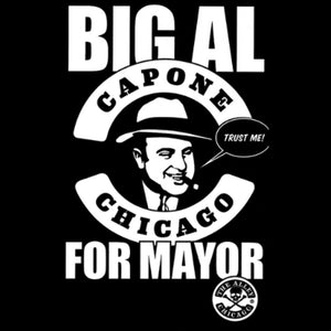 Al Capone for Mayor Crew Neck Sweatshirt