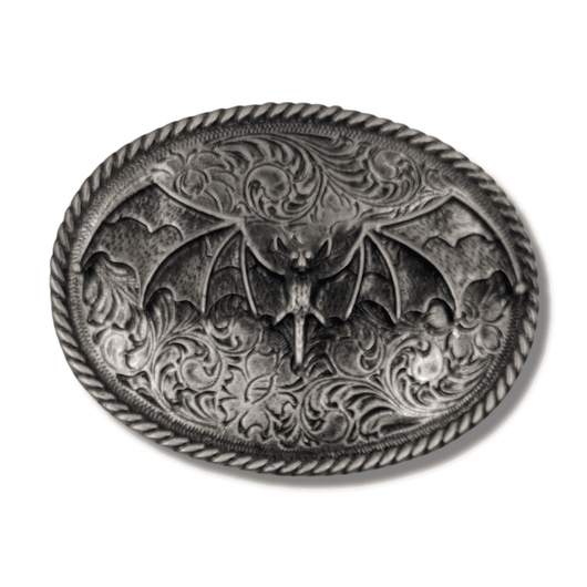 Bat Oval Belt Buckle