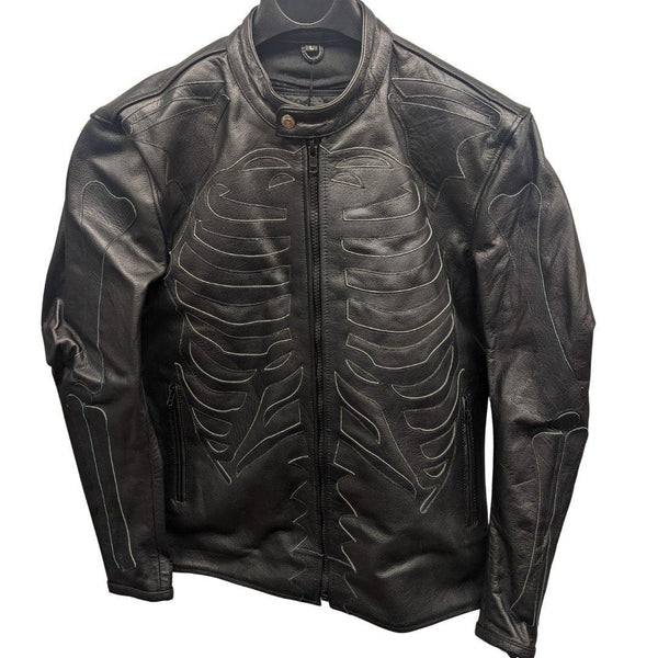 Black skeleton jacket new arrivals