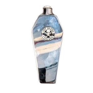 Chrome Finish Alley Coffin Flask - The Alley Chicago