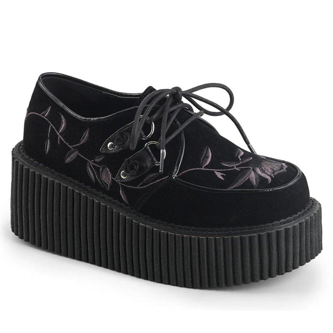 Demonia Creeper-219 Platform Vegan Leather Shoe - The Alley Chicago