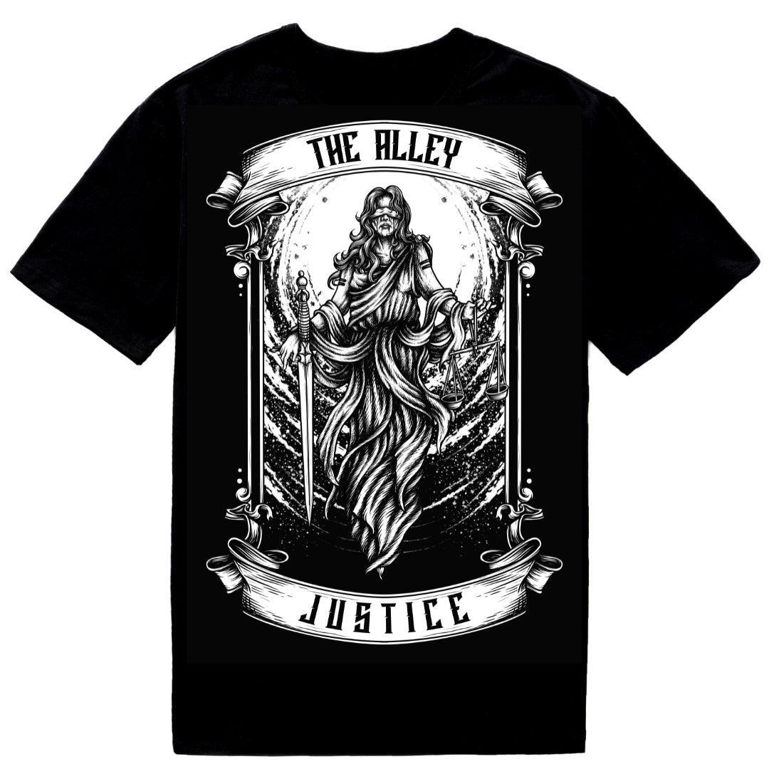 Gothic Lady Justice tshirt | The Alley