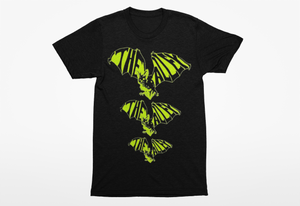 Glow In The Dark Alley Bat Crazy Tshirt